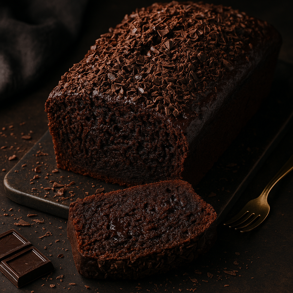 Double Choco Banana Bread
